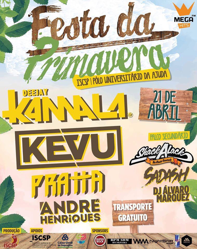 Vai à Festa da Primavera com o&nbsp;desacordo!