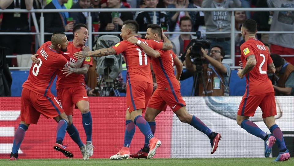 Portugal-Chile e Alemanha-México nas “meias” da Taça das&nbsp;Confederações