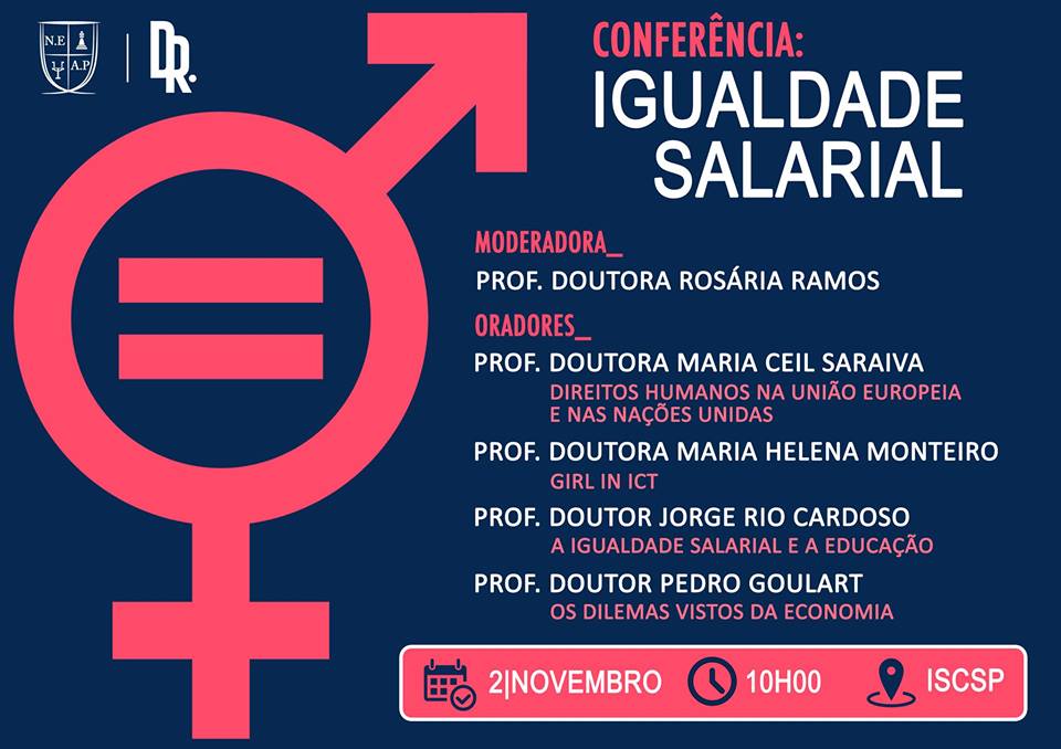 Igualdade Salarial em debate no&nbsp;ISCSP