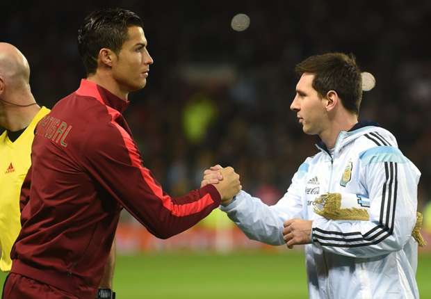 Ronaldo e Messi: outra vez juntos.