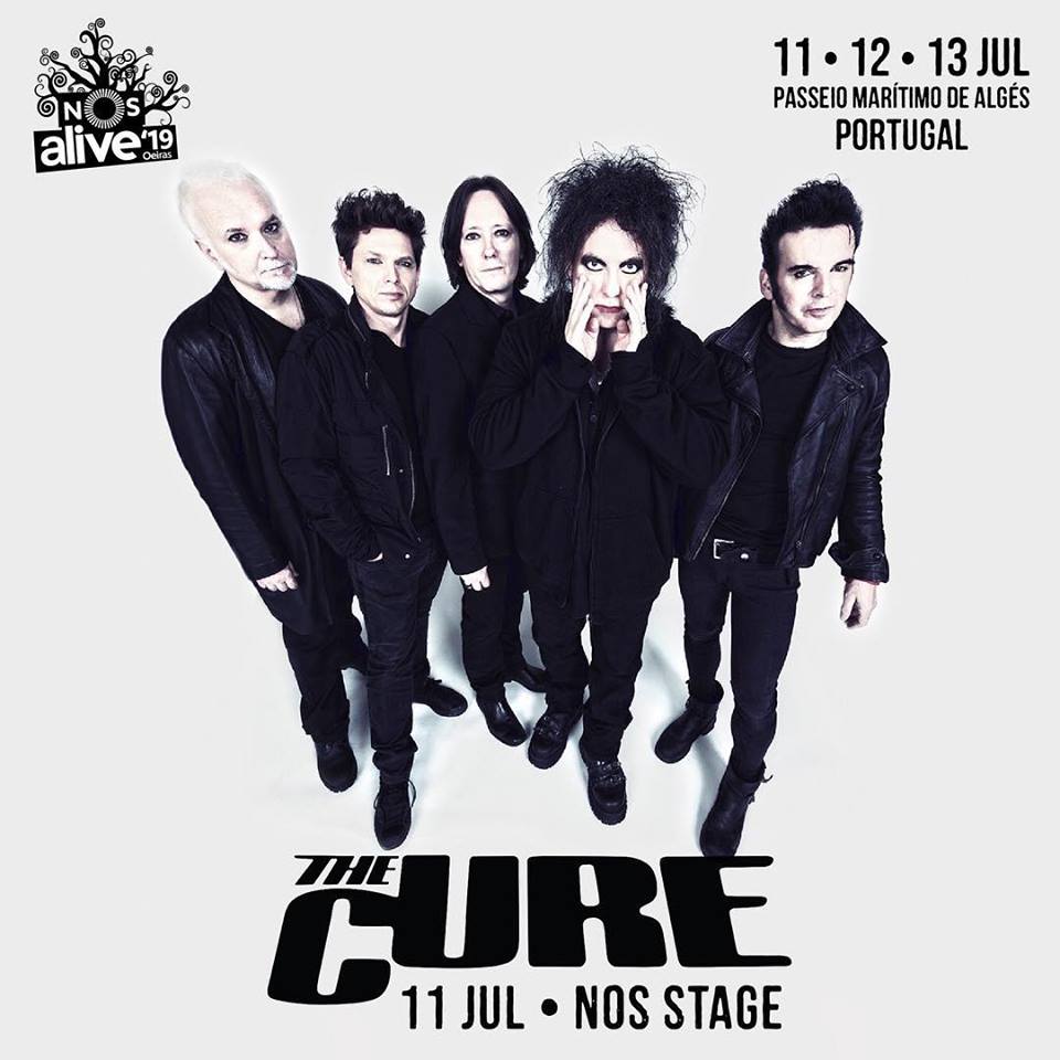 The Cure são a primeira confirmação dos NOS Alive&nbsp;2019
