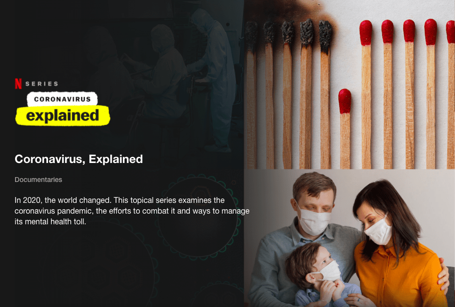 Netflix lança documentário sobre o&nbsp;coronavirus