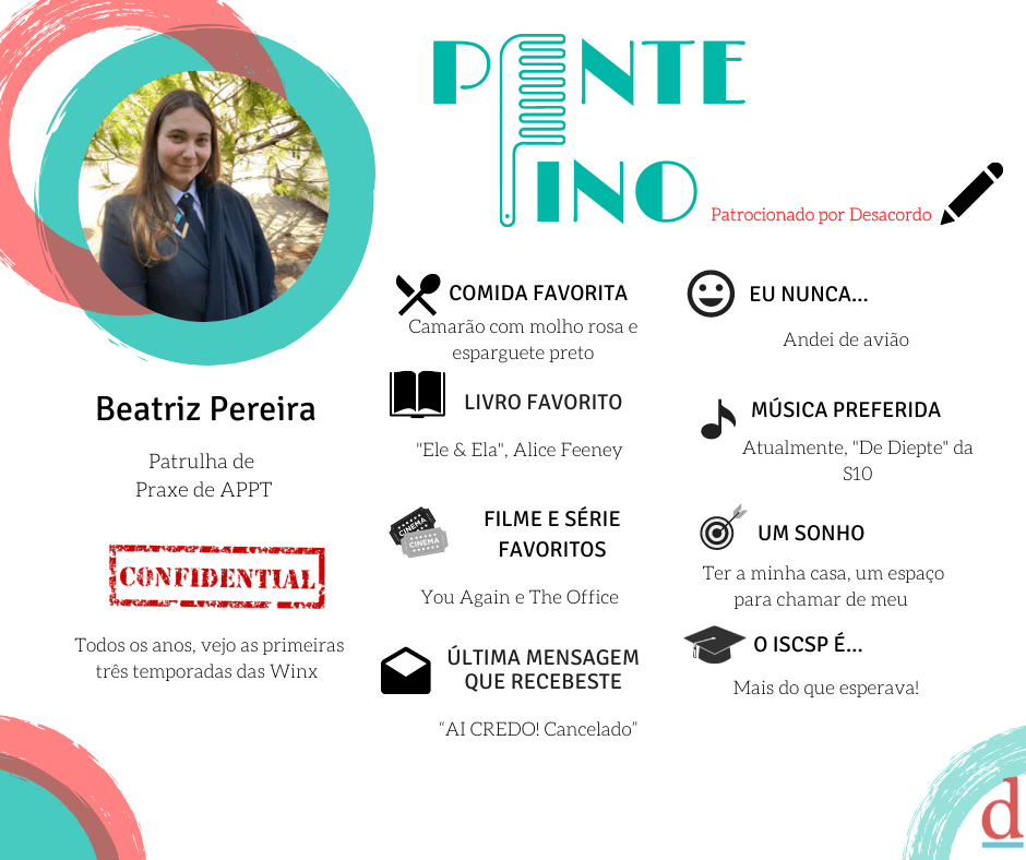 Pente Fino: Beatriz Pereira é Patrulha da praxe de&nbsp;APPT