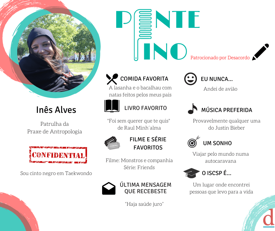 Pente Fino: Inês Alves é Patrulha da Praxe de&nbsp;Antropologia