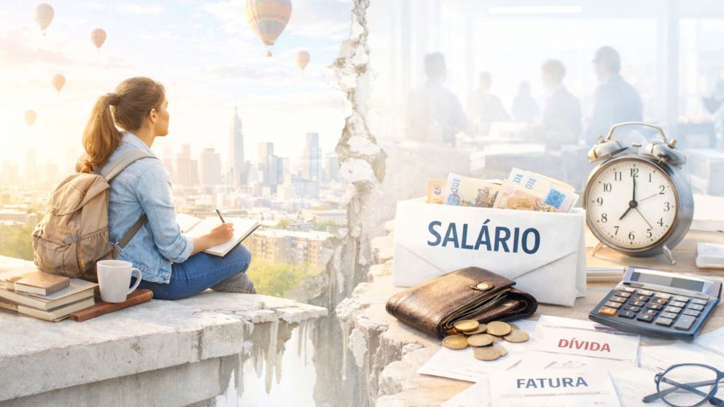 Sonhar grande em tempos de ordenados curtos